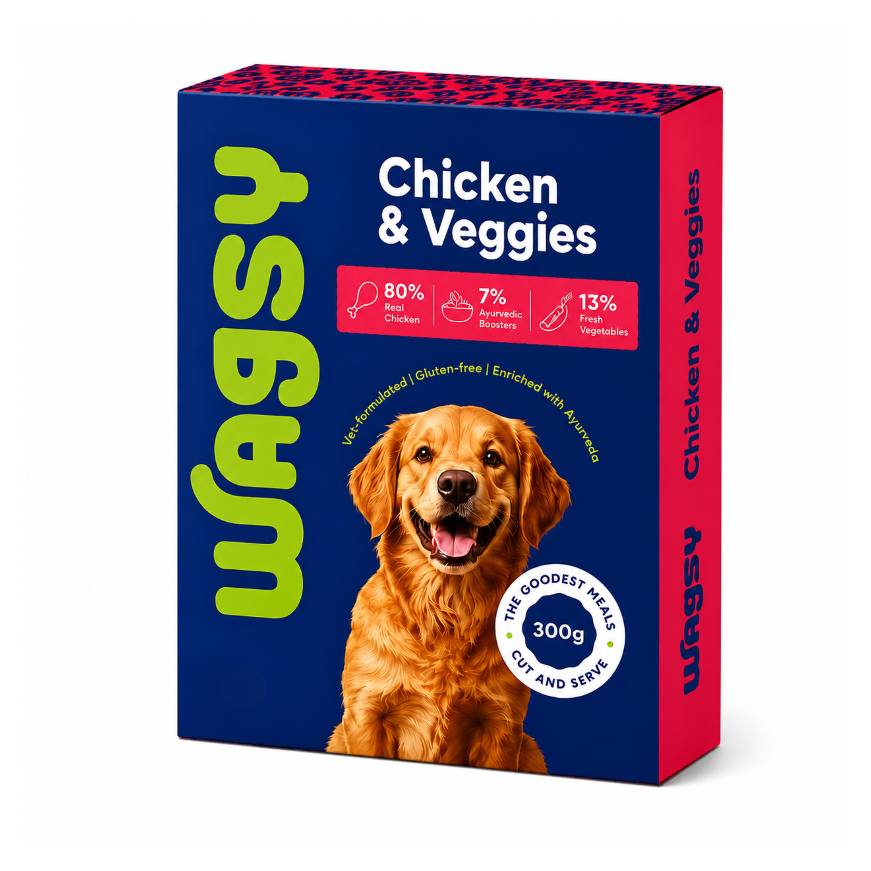 Chicken & Veggies| Fresh & High Protein Food for Pets