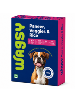 Paneer, Veggies & Rice | Healthy Fresh Vegetarian Dog Food