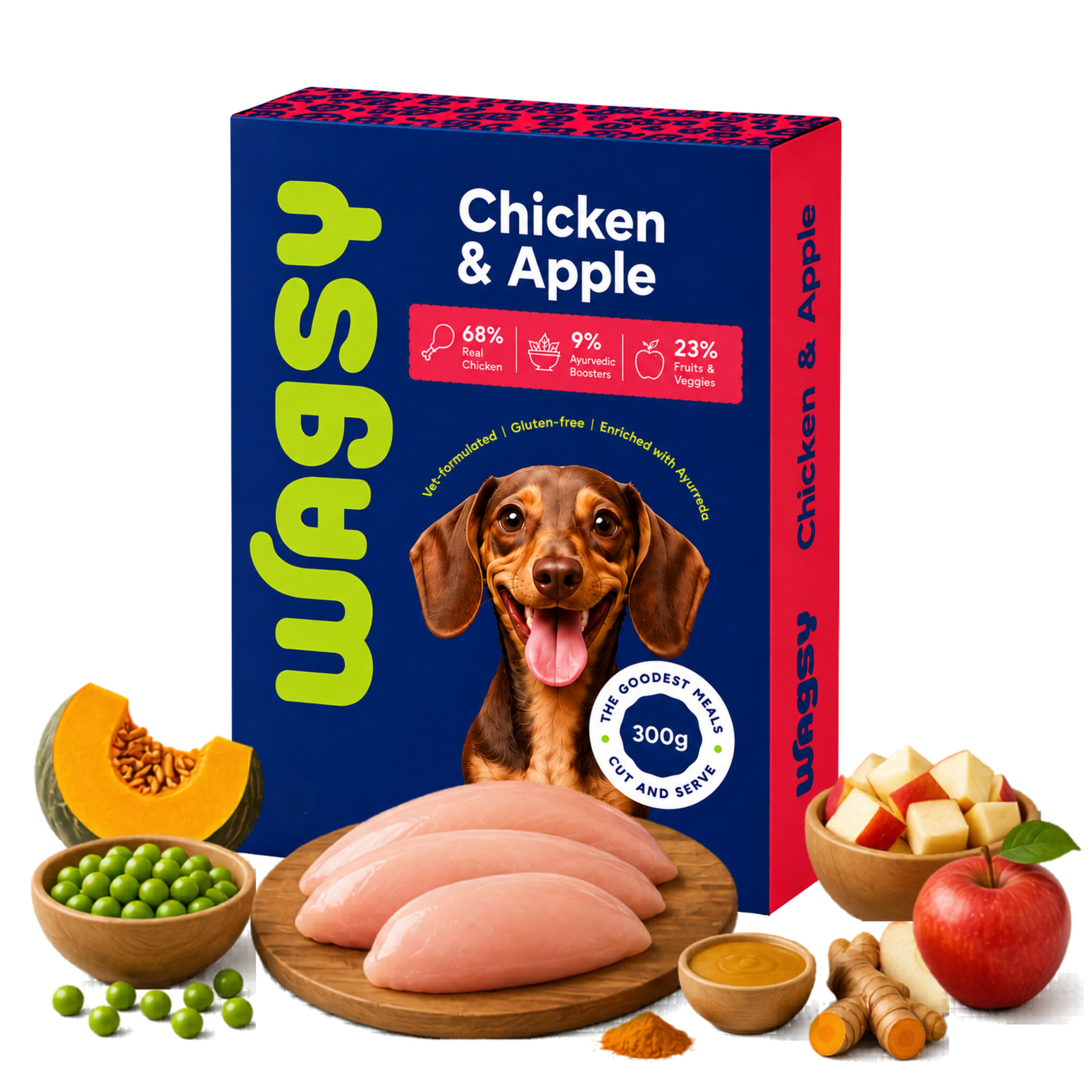 Chicken & Apple | Healthy Fresh Dog Food