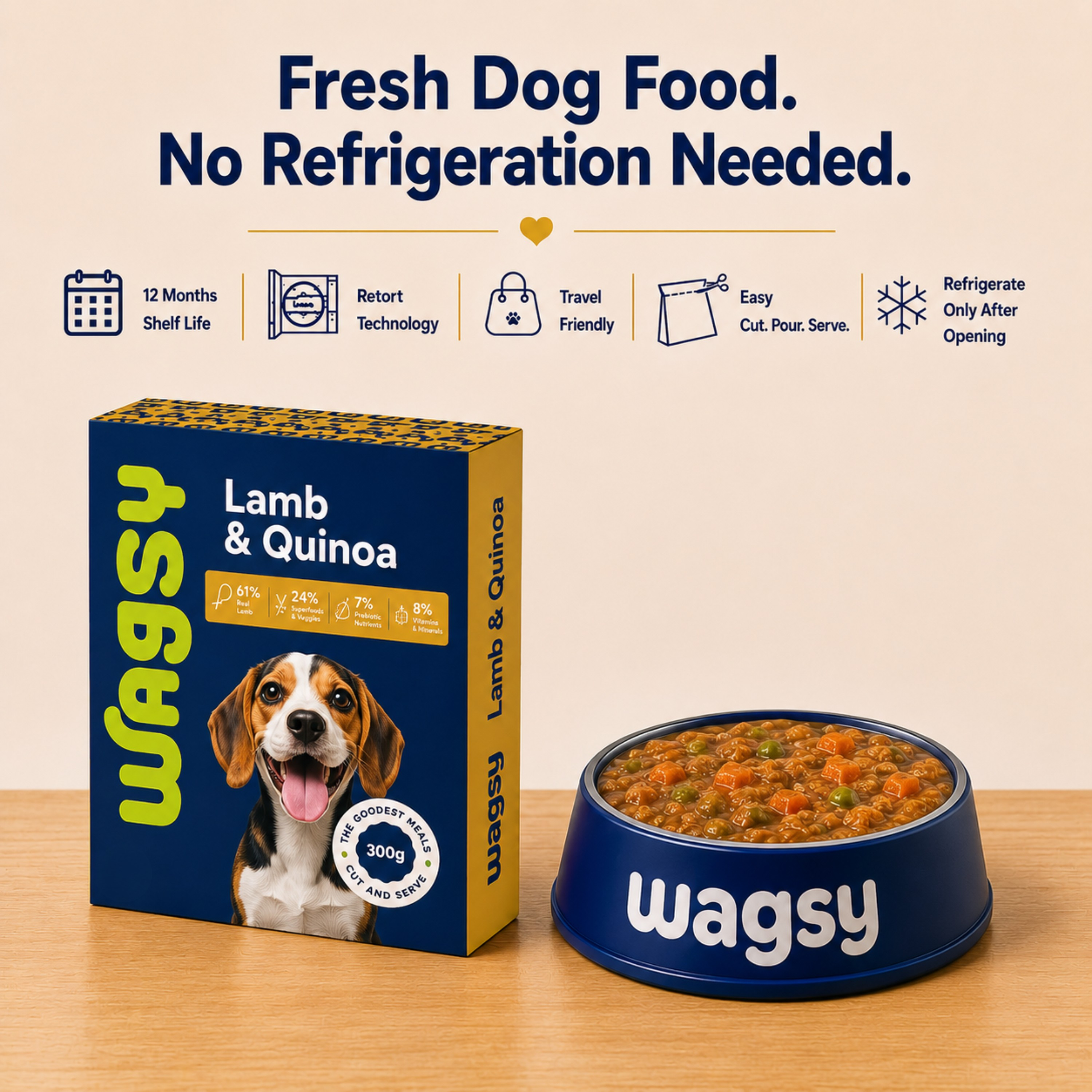 Lamb & Quinoa | Healthy Fresh Food For Dogs
